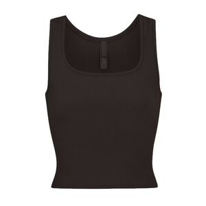 Skims Soft Lounge Tank - Onyx - NWT - SZ S